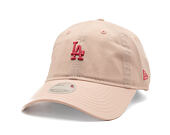 Dámská Kšiltovka New Era - MLB Washed Mini 9TWENTY - LA Dodgers - Blush Pink