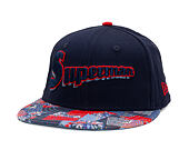 Dětská Kšiltovka New Era - Warner Bros DC Universe 9FIFTY - Superman - Navy