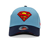 Dětská Kšiltovka New Era - Warner Bros DC Universe 9FORTY - Superman - Sky Blue