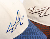 Kšiltovka New Era - F1 Heritage 9FORTY M-CROWN - Alpine Racing - Chrome White