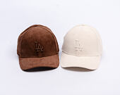 Kšiltovka New Era - MLB Cord 9FORTY M-CROWN - LA Dodgers - Chestnut Brown