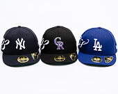 Kšiltovka New Era - MLB Established 59FIFTY Low Profile - Colorado Rockies - Black