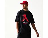 Triko New Era - Player Graphic Oversized Tee - Black