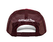 Kšiltovka Mitchell & Ness - Colorado Avalanche - Evergreen Trucker - Maroon