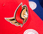 Kšiltovka Mitchell & Ness - Ottawa Senators - Team Ground 2.0 Pro Snapback - Red