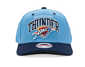 Kšiltovka Mitchell & Ness - NBA Team Arch Snapback - Oklahoma City Thunder - Blue