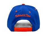 Kšiltovka Mitchell & Ness - NBA Team Arch Snapback - New York Knicks - Blue / Orange