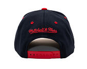 Kšiltovka Mitchell & Ness - NBA Team Arch Snapback - Houston Rockets - Navy / Red