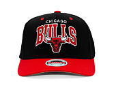 Kšiltovka Mitchell & Ness - NBA Team Arch Snapback - Chicago Bulls - Black / Red