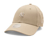 Dámská Kšiltovka New Era - MLB Mini Logo 9FORTY - NY Yankees - Stone