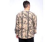 Triko s dlouhým rukávem Karl Kani - Signature Wood Camo Waffle Longsleeve