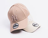 Kšiltovka New Era - MLB Essential 9FORTY - NY Yankees - Light Brown