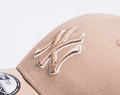 Kšiltovka New Era - MLB Outline 9FORTY - NY Yankees - Light Brown