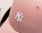 Dámská Kšiltovka New Era - MLB Mini Logo 9FORTY - NY Yankees - Desert Pink
