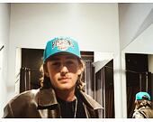 Kšiltovka Mitchell & Ness - NBA Team Arch Snapback - Detroit Pistons - Teal / Black