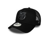 Kšiltovka New Era - Tonal Logo FORTY A-Frame - Barcelona FC - Black