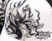 Kšiltovka Ed Hardy - Mono Giant Dragon Twill Front Mesh Trucker - White/Black