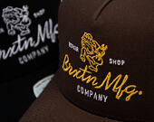 Kšiltovka Brixton - Tolman MP Trucker - Pinecone Brown/White