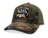 Kšiltovka Von Dutch - Trucker - Electric Road Green Camo
