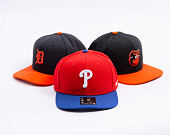 Kšiltovka Nike - Dri-Fit Pro - Philadelphia Phillies - Sport Red 62Q/Rush Blue 4EW