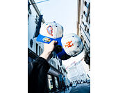 Kšiltovka New Era - MLB Retro Linen Pinstripe 59FIFTY Retro Crown - NY Mets - Mr. Met - Off White