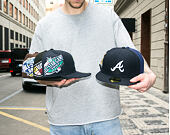 Kšiltovka New Era - MLB Hidden Hit 59FIFTY - Atlanta Braves - Team Color