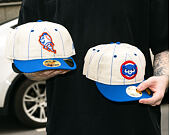 Kšiltovka New Era - MLB Retro Linen Pinstripe 59FIFTY Retro Crown - NY Mets - Mr. Met - Off White