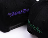 Kšiltovka Mitchell & Ness  - NBA Classic Red Snapback Custom Patch - Los Angeles Lakers - Black