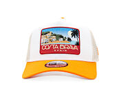 Kšiltovka New Era - Branded Location Patch 9FORTY A-Frame Trucker - Orange