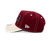 Kšiltovka New Era - NBA City Icon 9FORTY A-Frame - Chicago Bulls - Cardinal / Cream