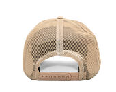 Kšiltovka New Era - NBA Felt Patch 9FORTY M-CROWN A-Frame Trucker - LA Lakers - Camel