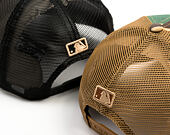 Kšiltovka New Era - MLB Wordmark Camo 9FORTY M-CROWN - NY Yankees - Woodland Camo