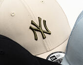 Kšiltovka New Era - MLB Midi Homefield 9FORTY Trucker - NY Yankees - Stone / New Olive
