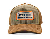 Kšiltovka Stetson - Trucker Cap - Cotton Linen Stripe - 647