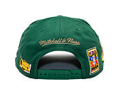 Kšiltovka Mitchell & Ness - NBA - La Script 2.0 - Los Angeles Lakers - Green/Black