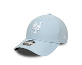 Kšiltovka New Era - MLB Linen 9FORTY M-CROWN - NY Mets - Sky Blue