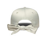 Dámská Kšiltovka New Era - MLB Satin Bow Back 9FORTY - NY Yankees - Grey