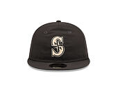 Kšiltovka New Era - MLB Nylon Ripstop 9FIFTY Retro Crown - Seattle Mariners - Black