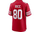 Dres Nike - NFL Home Game Jersey Player - San Francisco 49ers - Gym Red - Jerry Rice 80