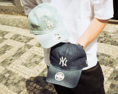 Dámská Kšiltovka New Era - MLB Denim 9TWENTY A-Frame - NY Yankees - Navy