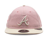 Kšiltovka New Era - MLB Washed Tie Dye 9FIFTY Retro Crown - Atlanta Braves - Pink