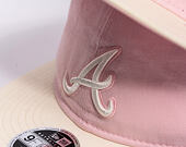 Kšiltovka New Era - MLB Washed Tie Dye 9FIFTY Retro Crown - Atlanta Braves - Pink