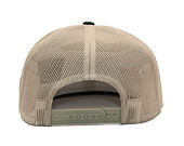 Kšiltovka Brixton - Oath Mp Trucker Hat - Off White/Primal Green/Sand