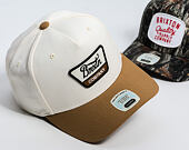 Kšiltovka Brixton - Linwood C Netplus Mp Snpk - Off White/Copper