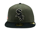 Kšiltovka New Era - MLB Three Looms "American Herringbone" 59FIFTY - Chicago White Sox - Team Color