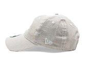 Kšiltovka New Era - MLB Seersucker 9TWENTY - Oakland Athletics - Stone / White