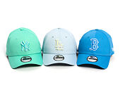 Kšiltovka New Era - MLB League Essential 9FORTY - NY Yankees - Green / Sky Blue