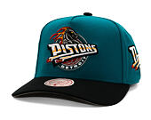 Kšiltovka Mitchell & Ness - In The City Hwc - NBA - Detroit Pistons - Teal