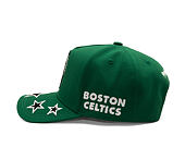 Kšiltovka Mitchell & Ness - Shining Stars - NBA - Boston Celtics - Green
