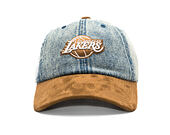 Kšiltovka Mitchell & Ness - Den Suede Strapback - NBA - Los Angeles Lakers - Blue